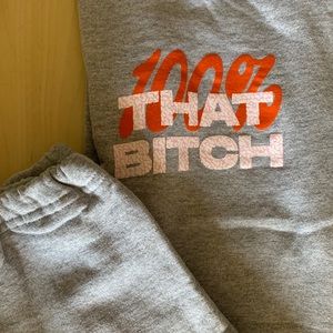 Official LIZZO Tour Merch Sweatpants 💯 THAT BITCH